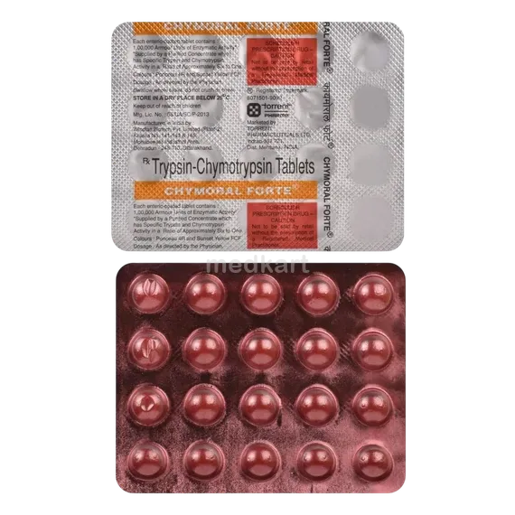 chymoral forte tablet 20's